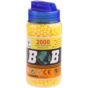 Unbranded (As show, One size) 2000pcs 6mm BB Paintballs Toy with Storage Bottle Plastic Bb Unbranded (As show, One size) 2000pcs 6mm BB Paintballs Toy with Storage Bottle Plastic Bb