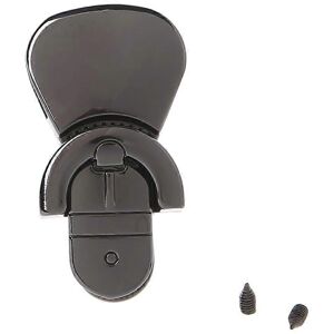 Unbranded (Black, One size) Women Metal Clasp Locks for DIY Handbag Shoulder Bag Purse Har Unbranded (Black, One size) Women Metal Clasp Locks for DIY Handbag Shoulder Bag Purse Har