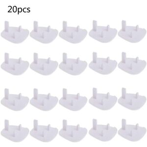 Unbranded (As show, One size) 20 x UK Power Plug Socket Cover Socket Protector Baby Proof Unbranded (As show, One size) 20 x UK Power Plug Socket Cover Socket Protector Baby Proof