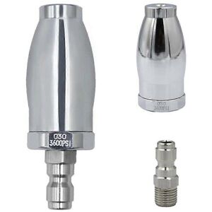Unbranded (As show, One size) Universal Spray Nozzle 1/4" Quick Connection 3600PSI fo Unbranded (As show, One size) Universal Spray Nozzle 1/4" Quick Connection 3600PSI fo