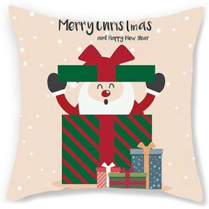 Unbranded (14, One size) Merry Christmas Cushion Cover Santa Claus Elk Decorative Pillow T Unbranded (14, One size) Merry Christmas Cushion Cover Santa Claus Elk Decorative Pillow T