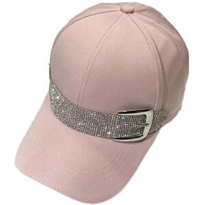 Unbranded (black, One size) Curved Brim Cap with for Rhinestone Charm Decoration for Sun f Unbranded (black, One size) Curved Brim Cap with for Rhinestone Charm Decoration for Sun f