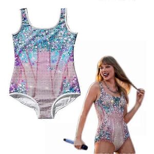 Kikidex (11-12Years, One size) Kids Taylor Swiftie Print Swimsuit One Piece Swimwear Sta Kikidex (11-12Years, One size) Kids Taylor Swiftie Print Swimsuit One Piece Swimwear Sta