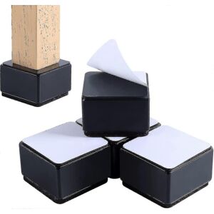 Kikidex (As show, One size) Bed Risers Furniture Risers Add 2 Inch Height, Solid Steel S Kikidex (As show, One size) Bed Risers Furniture Risers Add 2 Inch Height, Solid Steel S