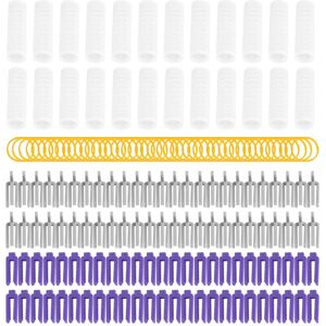 Unbranded Big Size 24Pcs Salon Nylon Hook & Loop Hair Rollers Set Hair Perm Unbranded Big Size 24Pcs Salon Nylon Hook & Loop Hair Rollers Set Hair Perm