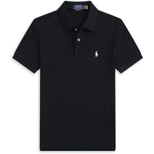 Unbranded (Black, M) Mens Cotton Polo T-shirt Short Sleeve Tops Unbranded (Black, M) Mens Cotton Polo T-shirt Short Sleeve Tops