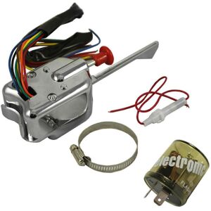 Unbranded (As show, One size) Car Accessories Chrome 12V Universal Rat-Hot Rod Turn Signal Unbranded (As show, One size) Car Accessories Chrome 12V Universal Rat-Hot Rod Turn Signal