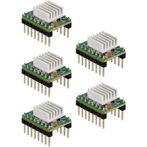 Unbranded (As show, One size) 5PCS Advanced 3D Printer Stepper Motor Driver Board 3D Print Unbranded (As show, One size) 5PCS Advanced 3D Printer Stepper Motor Driver Board 3D Print