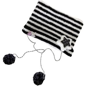 Unbranded (black gray, One size) Unisex Cartoon Kitten Ear Striped Knit Beanie Hat Y2K Par Unbranded (black gray, One size) Unisex Cartoon Kitten Ear Striped Knit Beanie Hat Y2K Par