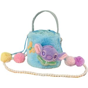 Unbranded (Blue, One size) Novlety Bucket Bag Cute Plush Crossbody Bag Shoulder Bag Drawst Unbranded (Blue, One size) Novlety Bucket Bag Cute Plush Crossbody Bag Shoulder Bag Drawst