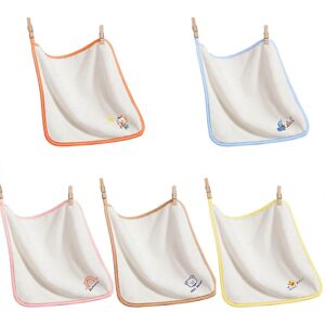 Unbranded (As show, One size) 5Pcs/Set Baby Coral Velvet Wiping Towel Square Handkerchief Unbranded (As show, One size) 5Pcs/Set Baby Coral Velvet Wiping Towel Square Handkerchief