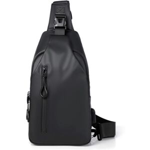 Unbranded (Black, One size) Men Women Sling Crossbody Backpack Fashion Casual Shoulder Bag Unbranded (Black, One size) Men Women Sling Crossbody Backpack Fashion Casual Shoulder Bag