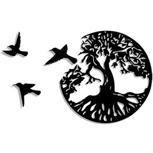 Unbranded (As show, One size) Artistic Durable Iron Stunning Tree and Birds Wall Arts Beau Unbranded (As show, One size) Artistic Durable Iron Stunning Tree and Birds Wall Arts Beau