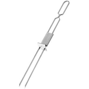 Unbranded (As show, One size) Stainless Steel Skewer Stick for Camping Reusable Double Pro Unbranded (As show, One size) Stainless Steel Skewer Stick for Camping Reusable Double Pro