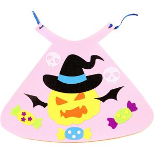 Unbranded (Demon Pumpkin, One size) Halloween Cape Festival Handmade Cloak Preschooler DIY Unbranded (Demon Pumpkin, One size) Halloween Cape Festival Handmade Cloak Preschooler DIY