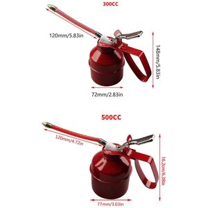 Unbranded (500ml, One size) Pistols Pump Oiler Red DIY Home Maintenance Pump Oiler Can wit Unbranded (500ml, One size) Pistols Pump Oiler Red DIY Home Maintenance Pump Oiler Can wit