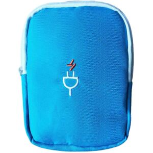 Unbranded (lake blue, One size) Storage Bag for Chargers Earphones and Cables Stay Organiz Unbranded (lake blue, One size) Storage Bag for Chargers Earphones and Cables Stay Organiz