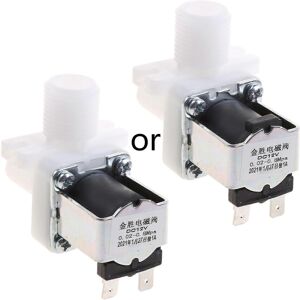 Unbranded (As show, One size) 1/2" Male Thread Water Inlet Electric Solenoid Valve 12 Unbranded (As show, One size) 1/2" Male Thread Water Inlet Electric Solenoid Valve 12