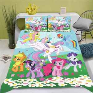 Gaatpot (3, 200*200) Three-piece 3D digital printing bedding set My Little Pony student Gaatpot (3, 200*200) Three-piece 3D digital printing bedding set My Little Pony student