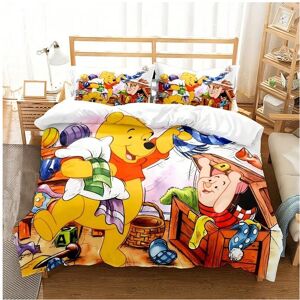 Gaatpot (WN5, 200*200) Winnie the Pooh three-piece bedding set 3D digital print three (f Gaatpot (WN5, 200*200) Winnie the Pooh three-piece bedding set 3D digital print three (f