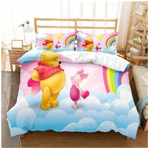Gaatpot (WN3, 200*200) Winnie the Pooh three-piece bedding set 3D digital print three (f Gaatpot (WN3, 200*200) Winnie the Pooh three-piece bedding set 3D digital print three (f