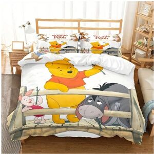 Gaatpot (WN10, 220*240) Winnie the Pooh three-piece bedding set 3D digital print three ( Gaatpot (WN10, 220*240) Winnie the Pooh three-piece bedding set 3D digital print three (