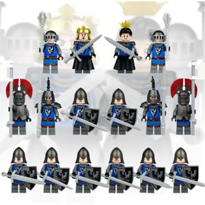 HELLSA (2) 16SET Medieval Knights building blocks of ancient Mini Figures Fits Lego UK HELLSA (2) 16SET Medieval Knights building blocks of ancient Mini Figures Fits Lego UK