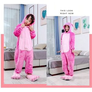 Gaatpot (Pink Boy, 140#+shoes) Autumn and winter cartoon one-piece pajamas parent-child Gaatpot (Pink Boy, 140#+shoes) Autumn and winter cartoon one-piece pajamas parent-child