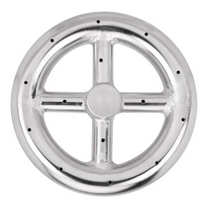 Bez marki 6 Inch Round Fire Pit Burner Ring for Indoor & Outdoor Bez marki 6 Inch Round Fire Pit Burner Ring for Indoor & Outdoor