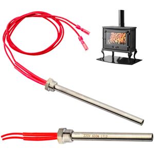 Unbranded 220V 350W Pellets Hot Rod Spark Plug for Pellet Stove, 140x10mm Stainless Steel Unbranded 220V 350W Pellets Hot Rod Spark Plug for Pellet Stove, 140x10mm Stainless Steel