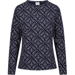 (XL, Navy) Trespass Womens/Ladies Daniela Patterned Long-Sleeved Top (XL, Navy) Trespass Womens/Ladies Daniela Patterned Long-Sleeved Top