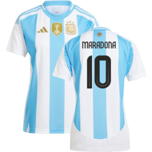 adidas (M) 2024-2025 Argentina Home Shirt (Ladies) (MARADONA 10) adidas (M) 2024-2025 Argentina Home Shirt (Ladies) (MARADONA 10)