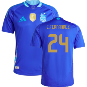 adidas (XS) 2024-2025 Argentina Authentic Away Shirt (E.FERNANDEZ 24) adidas (XS) 2024-2025 Argentina Authentic Away Shirt (E.FERNANDEZ 24)