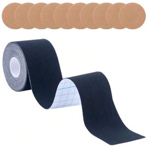 Gaatpot (Black + round disposable nipple covers 5 pairs per box, 10CM) Boobtape women's Gaatpot (Black + round disposable nipple covers 5 pairs per box, 10CM) Boobtape women's