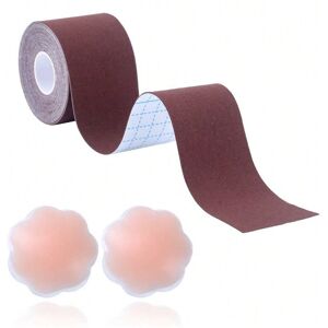 Gaatpot (Coffee + Pollen Nipple Covers 1 pair per box, 10CM) Boobtape women's big breast Gaatpot (Coffee + Pollen Nipple Covers 1 pair per box, 10CM) Boobtape women's big breast