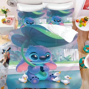 Gaatpot (lilo-08, 200*200 three-piece set) Stitch three-piece digital printed bedding fo Gaatpot (lilo-08, 200*200 three-piece set) Stitch three-piece digital printed bedding fo