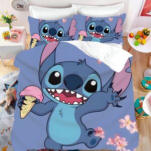 Gaatpot (lilo-010, 135*200 two-piece set) Stitch three-piece digital printed bedding fou Gaatpot (lilo-010, 135*200 two-piece set) Stitch three-piece digital printed bedding fou