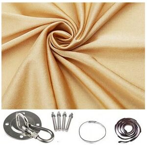 Gaatpot (280*150CM gold) Elastic children's hammock indoor and outdoor swing children's Gaatpot (280*150CM gold) Elastic children's hammock indoor and outdoor swing children's