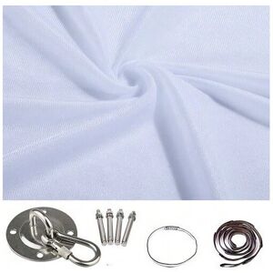 Gaatpot (280*150CM white) Elastic children's hammock indoor and outdoor swing children's Gaatpot (280*150CM white) Elastic children's hammock indoor and outdoor swing children's