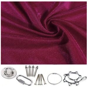 Gaatpot (Nylon 280*100CM wine red) Elastic children's hammock sensory indoor and outdoor Gaatpot (Nylon 280*100CM wine red) Elastic children's hammock sensory indoor and outdoor