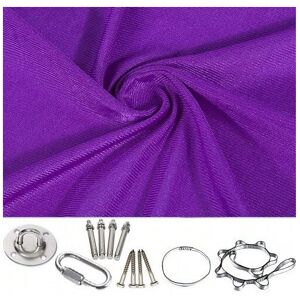 Gaatpot (Nylon 280*150CM dark purple) Elastic children's hammock sensory indoor and outd Gaatpot (Nylon 280*150CM dark purple) Elastic children's hammock sensory indoor and outd