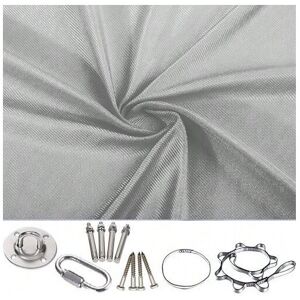 Gaatpot (Nylon 280*150CM silver gray) Elastic children's hammock sensory indoor and outd Gaatpot (Nylon 280*150CM silver gray) Elastic children's hammock sensory indoor and outd