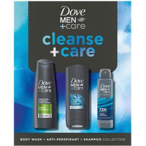 (Buy 1) Dove Men+Care Gift Set Cleanse+Care Trio - Bodywash, Deodorant, Shampoo (Buy 1) Dove Men+Care Gift Set Cleanse+Care Trio - Bodywash, Deodorant, Shampoo
