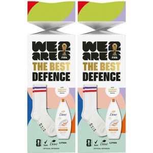 (Buy 2) Dove Fruity Nourish Gift Set, Hydrating Body Wash & Socks Football Editi (Buy 2) Dove Fruity Nourish Gift Set, Hydrating Body Wash & Socks Football Editi