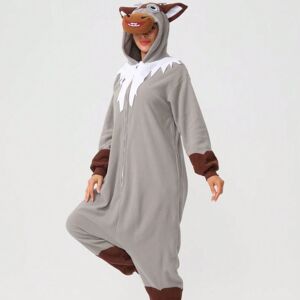 Gaatpot (3D Reindeer, M recommended height 157-167CM) Swan man one-piece pajamas cartoon Gaatpot (3D Reindeer, M recommended height 157-167CM) Swan man one-piece pajamas cartoon