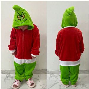 Gaatpot (The Grinch, 130# Recommended height 125-135cm) Bluey children's cartoon one-pie Gaatpot (The Grinch, 130# Recommended height 125-135cm) Bluey children's cartoon one-pie