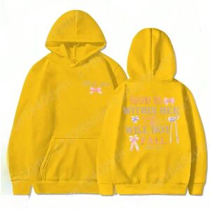 Gaatpot (Yellow, XXXL) Women's Hoodies with Butterfly and Letter Print, Long Sleeves, Ho Gaatpot (Yellow, XXXL) Women's Hoodies with Butterfly and Letter Print, Long Sleeves, Ho