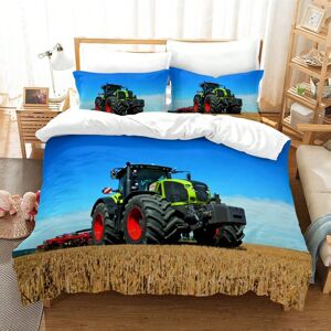 Gaatpot (2, 135*200cm two-piece set) Tractor Bedding 3D Digital Printing Three-Piece Qui Gaatpot (2, 135*200cm two-piece set) Tractor Bedding 3D Digital Printing Three-Piece Qui