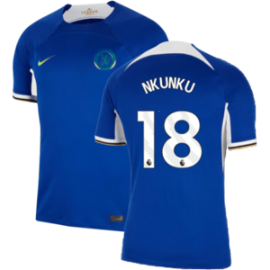 Nike (S) 2023-2024 Chelsea Home Shirt (Nkunku 18) Nike (S) 2023-2024 Chelsea Home Shirt (Nkunku 18)