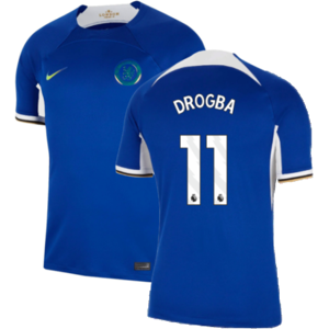 Nike (S) 2023-2024 Chelsea Home Shirt (DROGBA 11) Nike (S) 2023-2024 Chelsea Home Shirt (DROGBA 11)